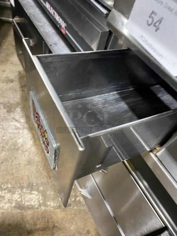 Lang Commercial Electric Powered Clamshell Hood Infrared Flat Griddle! All Stainless Steel! On Small Legs! WORKING WHEN REMOVED! Model: 124TH208MGT SN: GT1241210A0001 208V 60HZ 1/3 Phase - Image 8 of 9