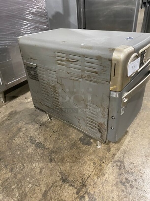 LATE MODEL! 2019 Turbo Chef Commercial Countertop Rapid Cook Oven! On Small Legs! Model: NGO SN: NGOD50243 208/240V 60HZ 1 Phase - Image 2 of 9