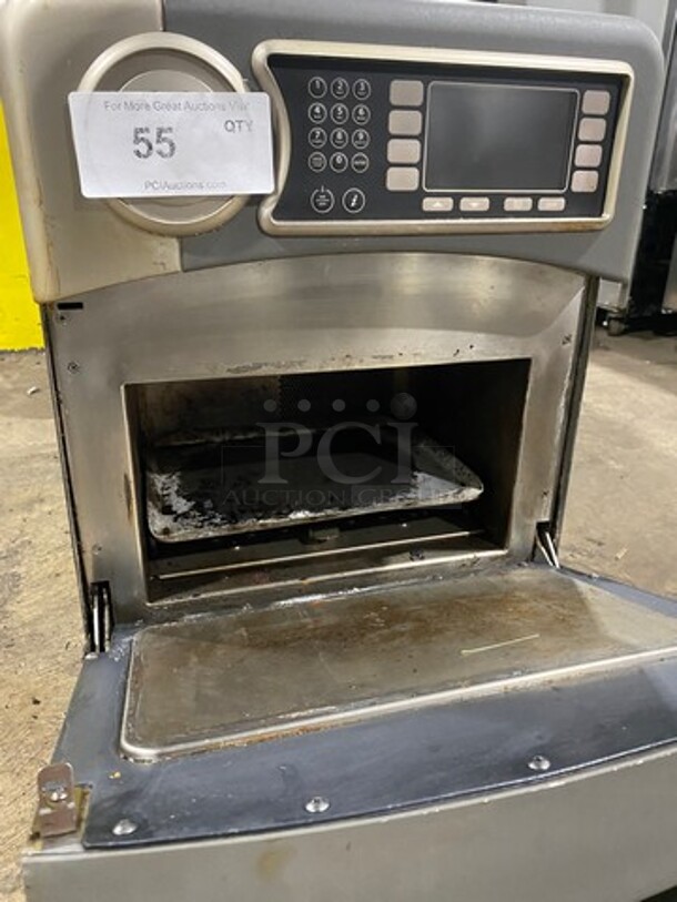 LATE MODEL! 2019 Turbo Chef Commercial Countertop Rapid Cook Oven! On Small Legs! Model: NGO SN: NGOD50243 208/240V 60HZ 1 Phase - Image 5 of 9