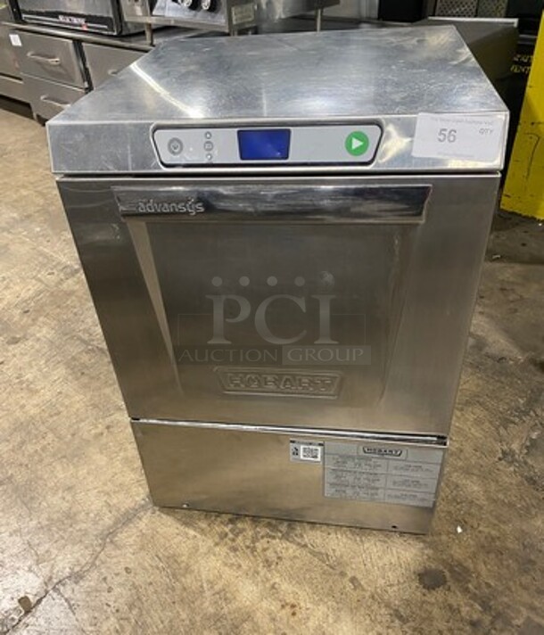 Hobart Commercial Under The Counter New Body Style Heavy Duty Dishwasher! All Stainless Steel! Model: LXER SN: 231171038 120/208V 60HZ 1 Phase - Image 1 of 9