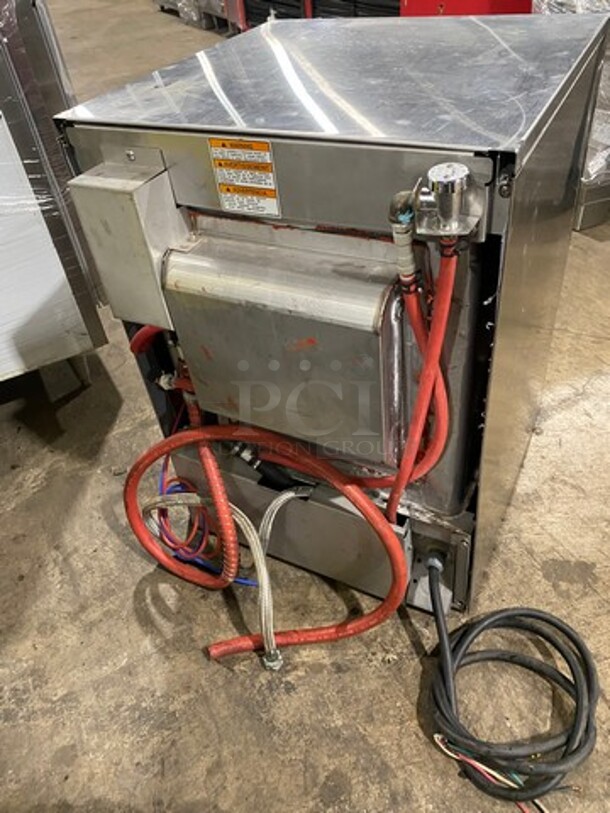 Hobart Commercial Under The Counter New Body Style Heavy Duty Dishwasher! All Stainless Steel! Model: LXER SN: 231171038 120/208V 60HZ 1 Phase - Image 4 of 9