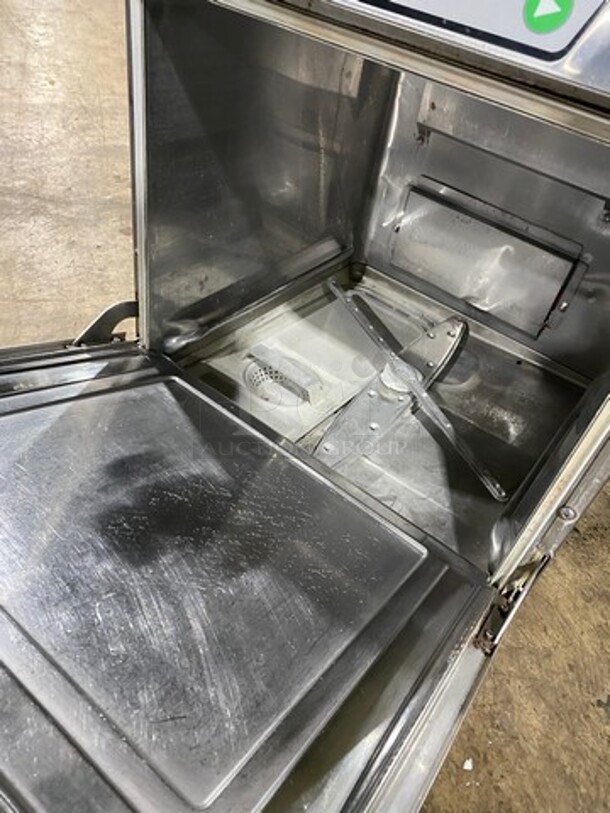 Hobart Commercial Under The Counter New Body Style Heavy Duty Dishwasher! All Stainless Steel! Model: LXER SN: 231171038 120/208V 60HZ 1 Phase - Image 5 of 9