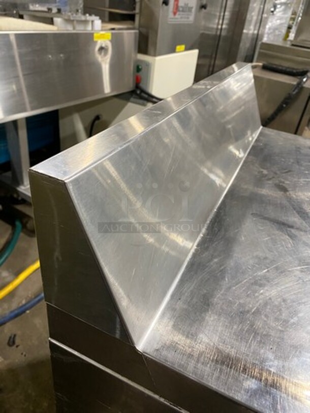 Continental Commercial Single Door Lowboy/Worktop Freezer! With Back Splash! All Stainless Steel! Model: SWF27BS SN: 15850728 115V 60HZ 1 Phase - Image 7 of 8