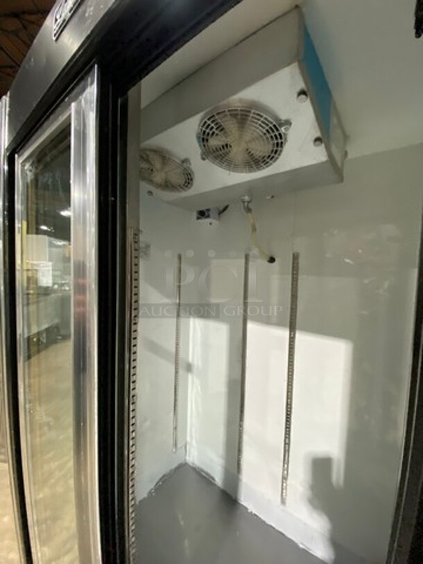 Leader Commercial 2 Door Reach In Cooler Merchandiser! With View Through Doors! Model: LS38SC SN: PX04S2517 115V 60HZ 1 Phase - Image 5 of 8