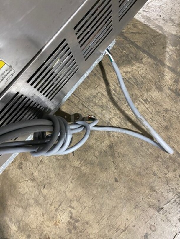 Beverage Air Single Side Access Milk Cooler! Stainless Steel! On Casters! Model: SM49N 115V 1 Phase - Image 7 of 7