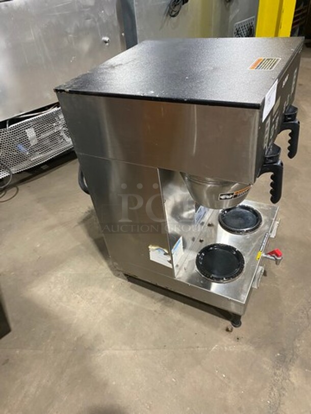 Bunn Commercial Countertop Dual Coffee Brewing Machine! All Stainless Steel! On Small Legs! Model: DUALGPRDBC SN: DUAL200004 120/208/240V 1 Phase - Image 2 of 9