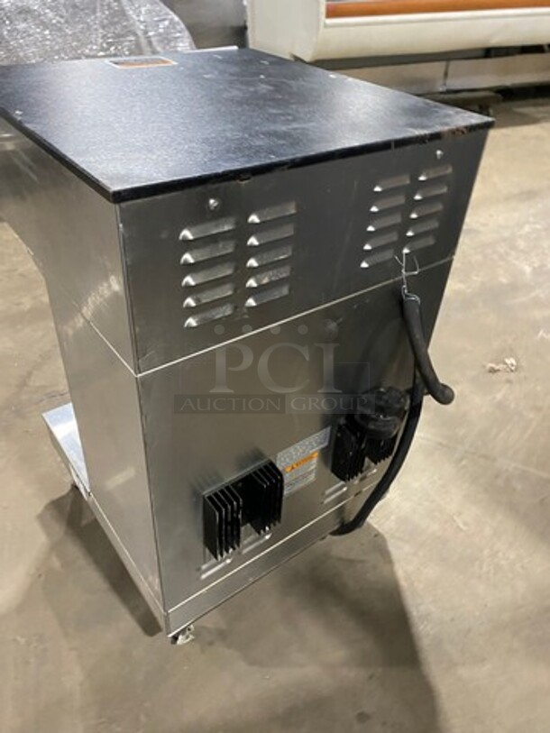 Bunn Commercial Countertop Dual Coffee Brewing Machine! All Stainless Steel! On Small Legs! Model: DUALGPRDBC SN: DUAL200004 120/208/240V 1 Phase - Image 4 of 9