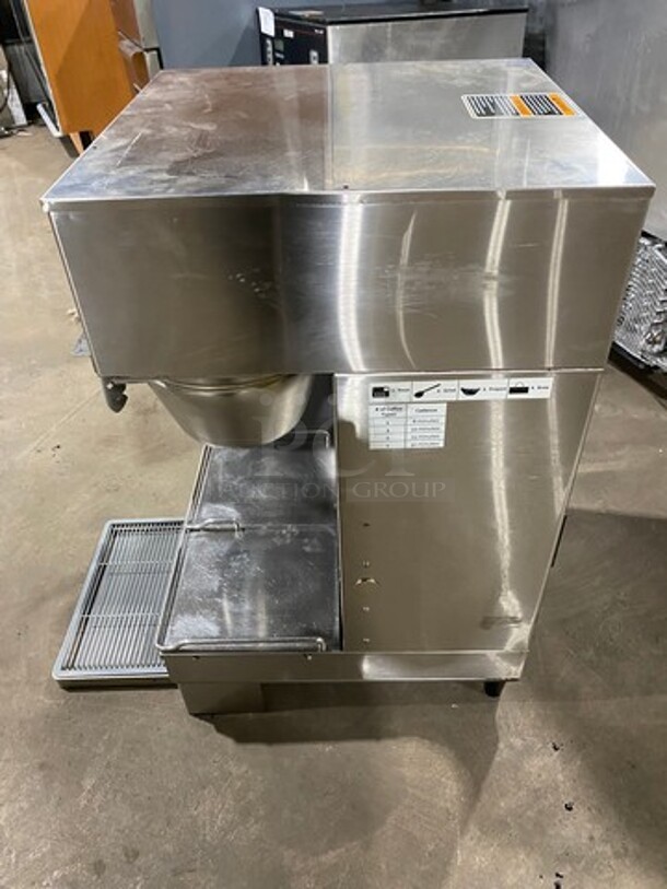 Bunn Commercial Countertop Dual Coffee Brewing Machine! All Stainless Steel! On Small Legs! Model: DUALSHDBC SN: DUAL128596 120/208V 60HZ 1 Phase - Image 2 of 9