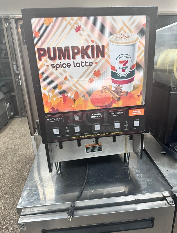 Bunn FMD-5 Fresh Mix Hot Powdered Drink Machine, 5 Hoppers, Cafe Display, 120v working - Image 1 of 7