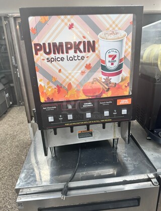 Bunn FMD-5 Fresh Mix Hot Powdered Drink Machine, 5 Hoppers, Cafe Display, 120v working