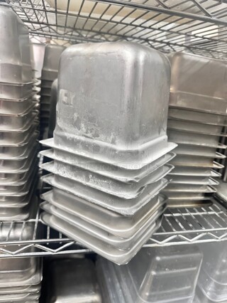 Winco SPJL-606 Sixth Size Steam Pan, Stainless