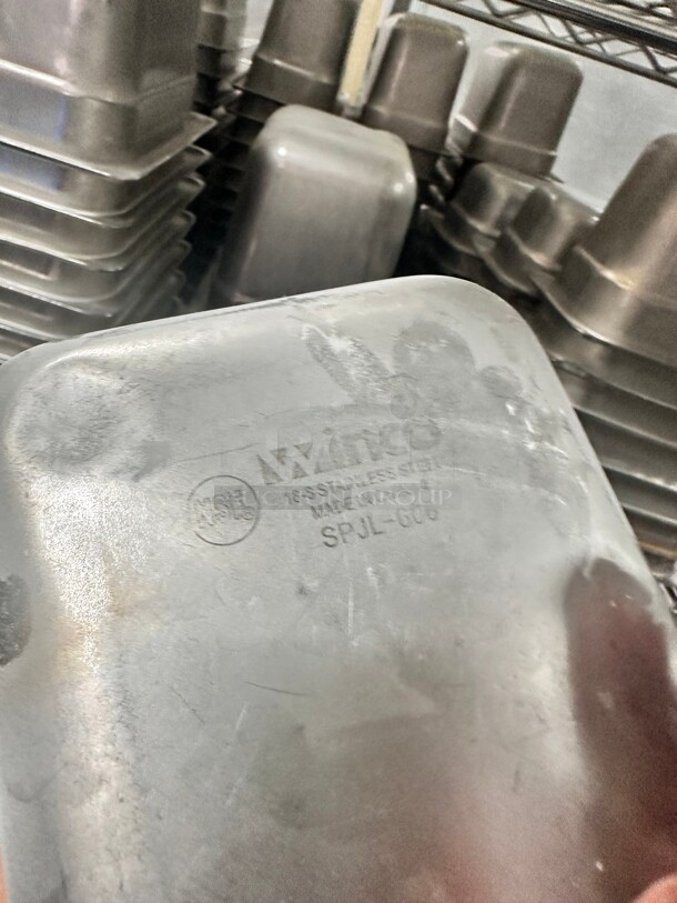 Winco SPJL-606 Sixth Size Steam Pan, Stainless - Image 2 of 2