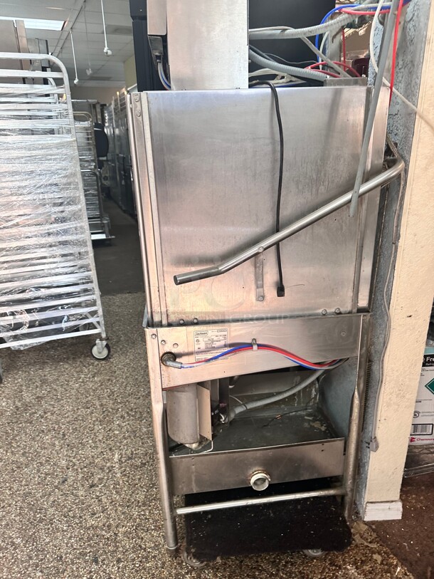 Late Model Jackson Conserver XL-E Commercial Dishwasher Working 115 Volt  - Image 7 of 8