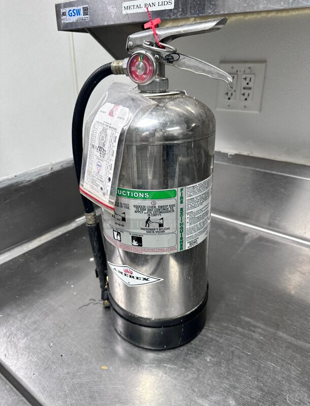 Amerex B260, 6 Liter Wet Chemical Class A K Fire Extinguisher - Image 3 of 7