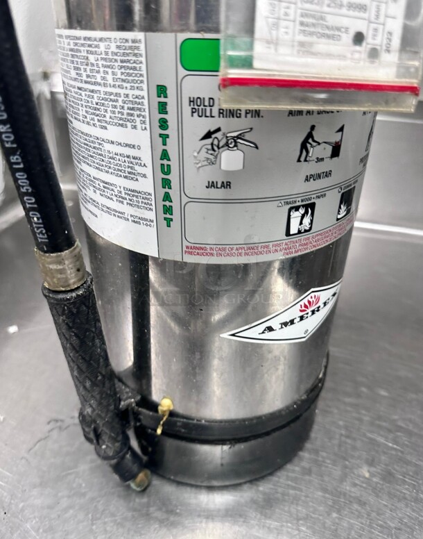 Amerex B260, 6 Liter Wet Chemical Class A K Fire Extinguisher - Image 5 of 7