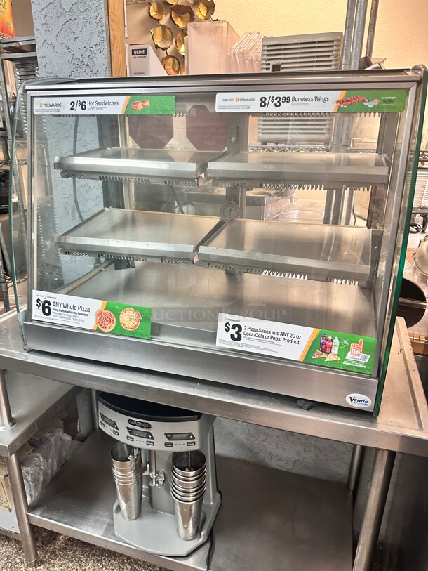 Late Model Vendo HFD000006 35  inch For Multi-Product Heated Display Merchandiser 115 Volt Working - Image 2 of 9