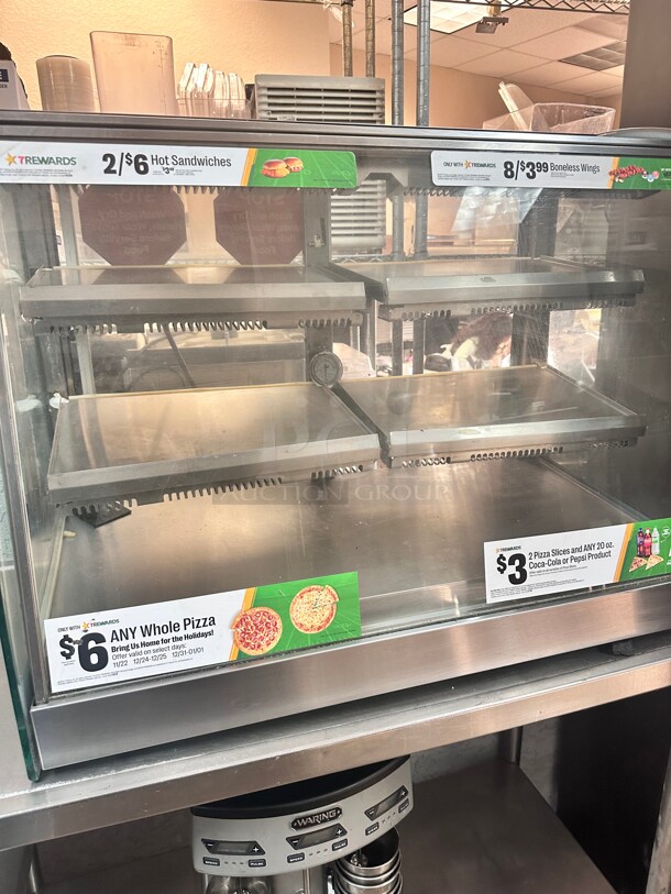 Late Model Vendo HFD000006 35  inch For Multi-Product Heated Display Merchandiser 115 Volt Working - Image 3 of 9