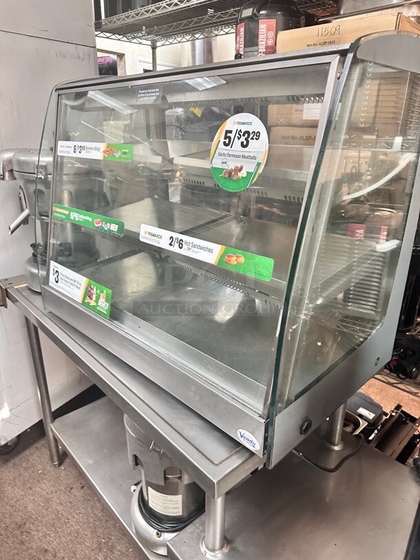 Late Model Vendo HFD000006 35  inch For Multi-Product Heated Display Merchandiser 115 Volt Working - Image 7 of 9