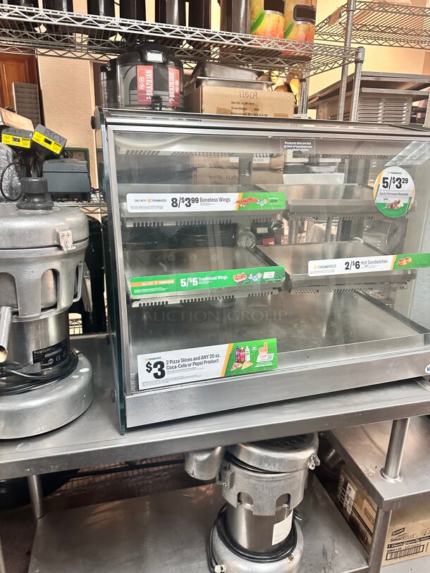 Late Model Vendo HFD000006 35  inch For Multi-Product Heated Display Merchandiser 115 Volt Working - Image 8 of 9