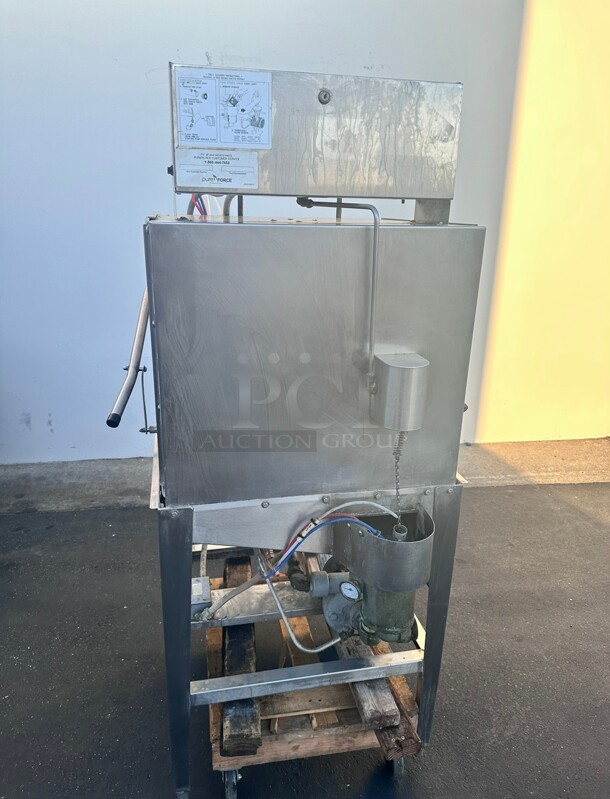 CMA ADS Dishmachines  Low Temp Door Type Dishwasher w/ 40 Racks/Hr, 115v Tested and Working - Image 4 of 9