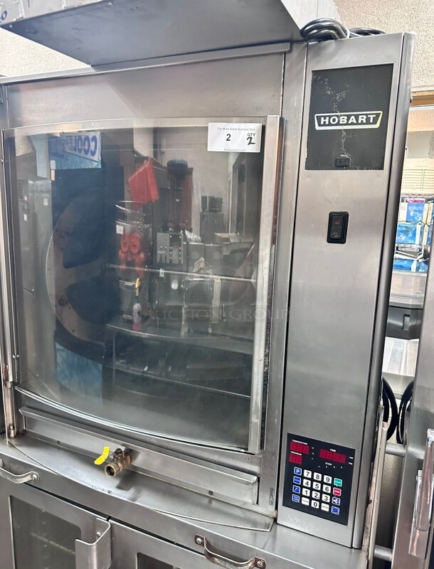 Hobart Heavy Duty Rotisserie Machine 220 Volt 3 Phase  - Image 3 of 7