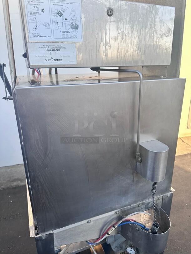CMA ADS Dishmachines  Low Temp Door Type Dishwasher w/ 40 Racks/Hr, 115v Tested and Working - Image 6 of 9