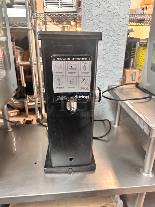 Ditting KR1203 Commercial Coffee Grinder 115 Volt Working - Image 3 of 7