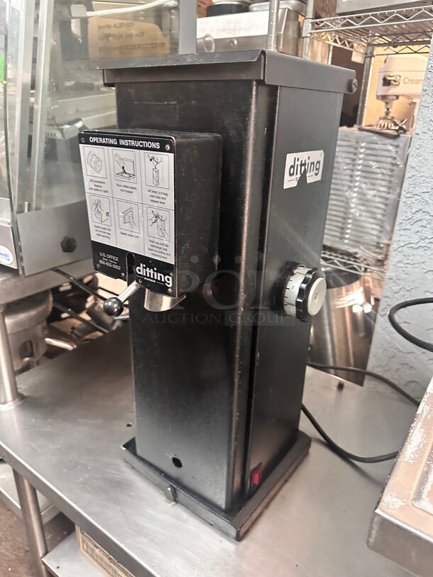 Ditting KR1203 Commercial Coffee Grinder 115 Volt Working - Image 4 of 7