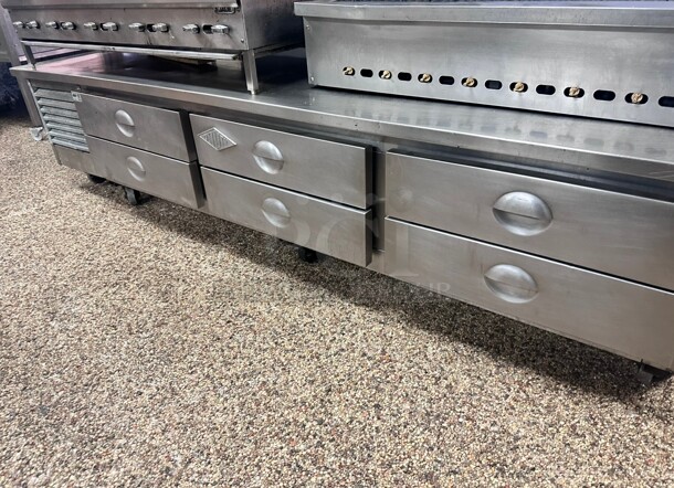 Commercial 104 inch Chef Base 115 Volt Working - Image 6 of 6