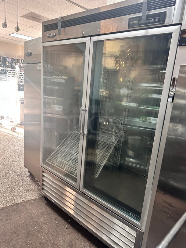 Turbo Air MSR-49G-2 2 Glass Door Refrigerator Merchandiser 49 cu. ft. 115 Volt - Image 2 of 7