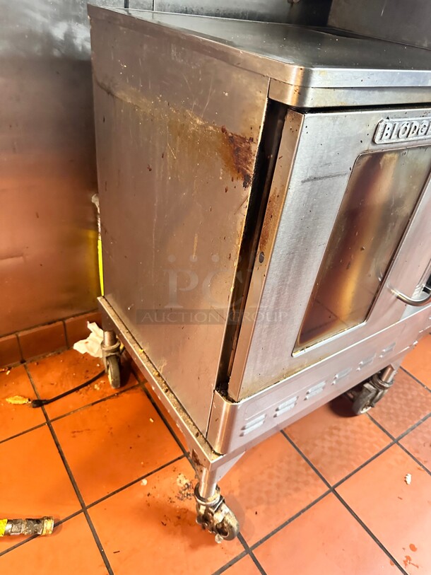 Late Model Blodgett DFG-50 Single Half Size Natural Gas Convection Oven - 27,500 BTU  - Image 5 of 7