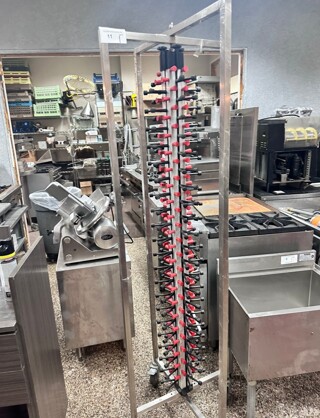 New 48 Plates H 1080MM Vertical Type Twin Plate Stacking Trolley TT-BU141