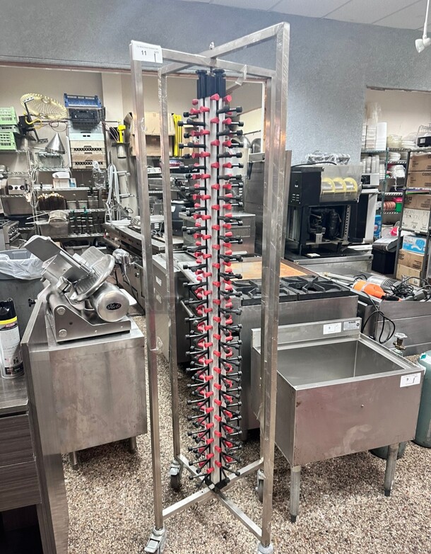 New 48 Plates H 1080MM Vertical Type Twin Plate Stacking Trolley TT-BU141 - Image 2 of 8