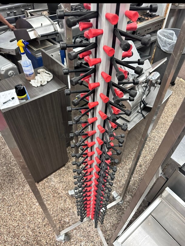New 48 Plates H 1080MM Vertical Type Twin Plate Stacking Trolley TT-BU141 - Image 3 of 8