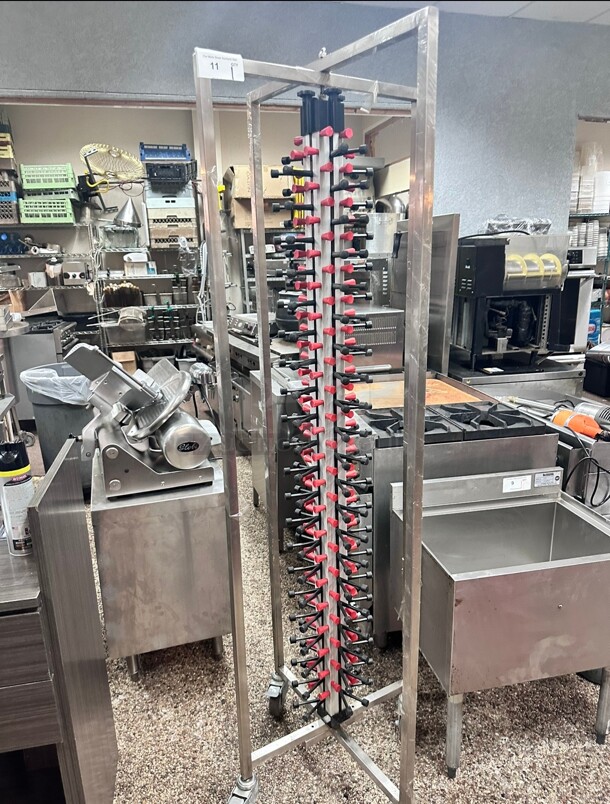 New 48 Plates H 1080MM Vertical Type Twin Plate Stacking Trolley TT-BU141 - Image 4 of 8