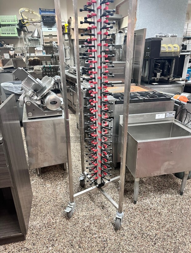 New 48 Plates H 1080MM Vertical Type Twin Plate Stacking Trolley TT-BU141 - Image 5 of 8