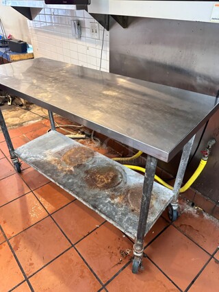 Commercial 60 inch Stainless Steel NSF