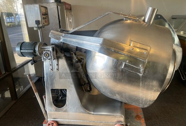 Commercial Heavy Duty 80 Qt Gas Heated Mixing Kettle - Image 2 of 8