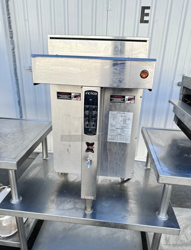 New Fetco CBS-2042e Dual Station Brewer 220 Volt 3 Phase Working - Image 10 of 10