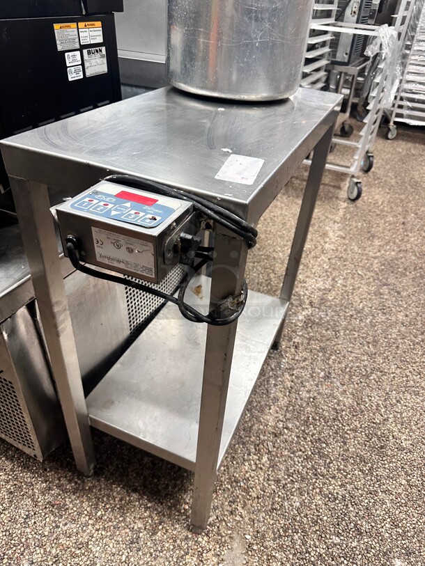 Commercial Heavy Duty Stainless Steel Table With Timer - Image 3 of 5
