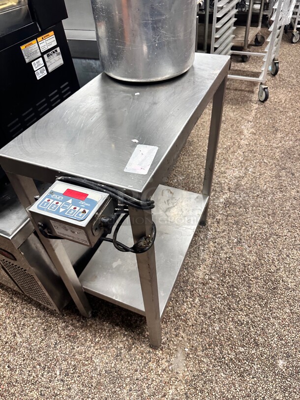 Commercial Heavy Duty Stainless Steel Table With Timer - Image 5 of 5