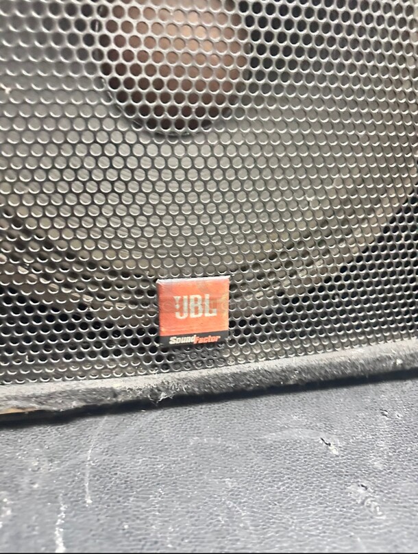 JBL SF25 PA Speakers. each w 2- 15" and Horn Speakers, GREAT Sound - Image 5 of 7