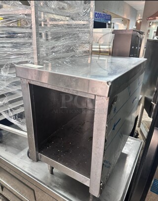 Commercial Heavy Duty 30x30 Stainless Steel Open Table 