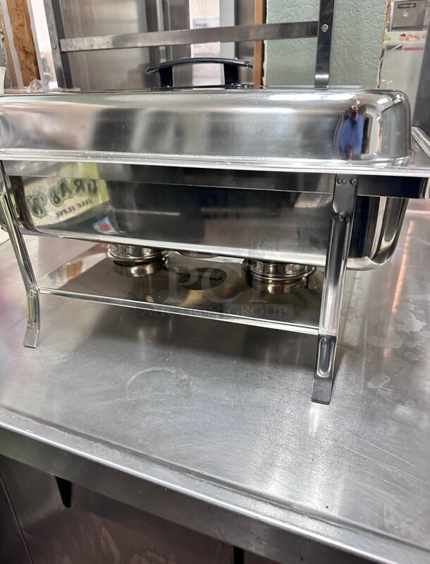 New THUNDER GROUP FULL SIZE WELDED CHAFER STAINLESS STEEL - Image 3 of 6
