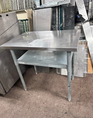 Commercial Stainless Steel 36 Inch Table