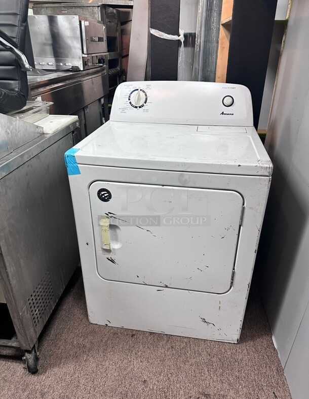 Amana 6.5-cu ft Electric Dryer (White) 115/220 Volt 1 Phase - Image 3 of 6