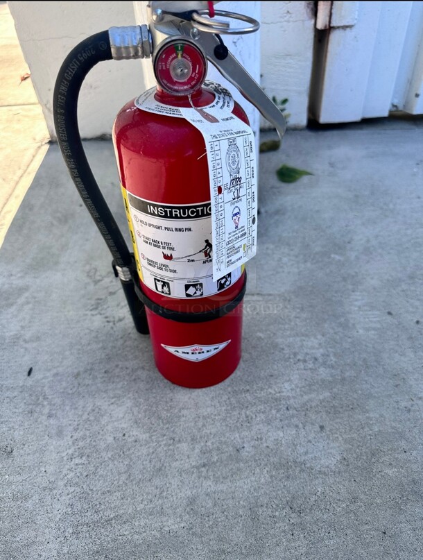 Amerex B500 ABC Dry Chemical Fire Extinguisher 2A-10 BC Rated, 5 lb. - Image 3 of 3