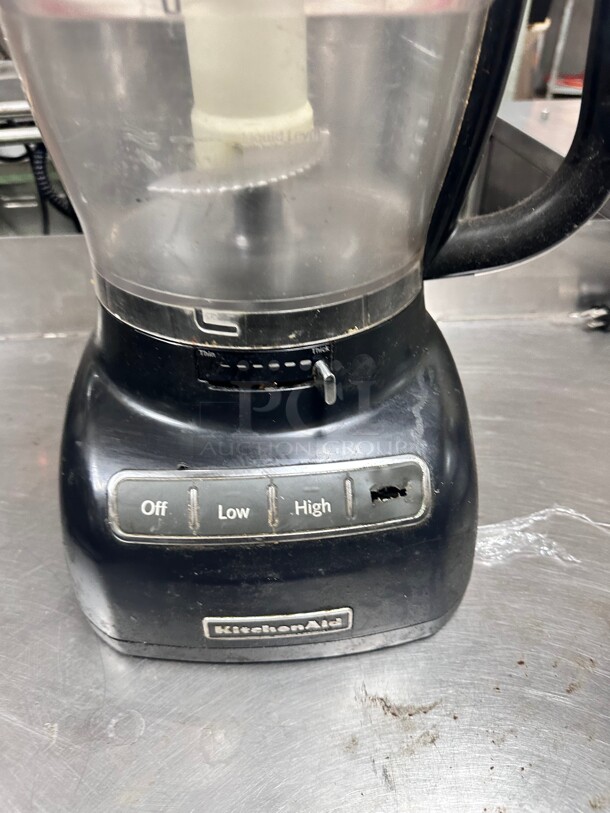 KitchenAid 13-Cup Food Processor, Black Matte - Image 2 of 8