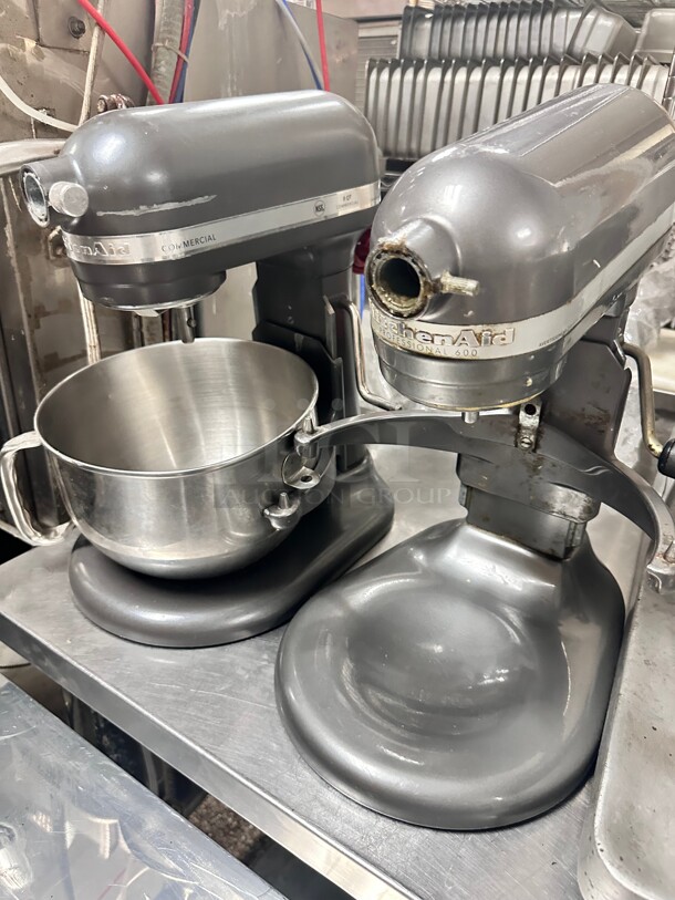 KitchenAid 8-Quart Commercial Countertop Mixer, 10-Speed, Gear-Driven 115 Volt 'Need Work' - Image 3 of 8