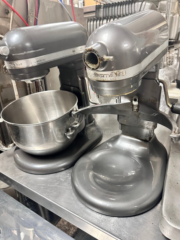 KitchenAid 8-Quart Commercial Countertop Mixer, 10-Speed, Gear-Driven 115 Volt 'Need Work' - Image 6 of 8